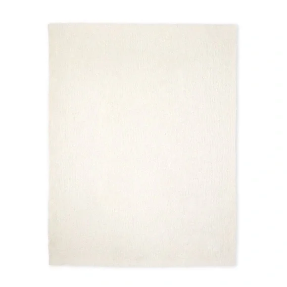 NWT Parents Choice Cable Knit Baby Blanket, 30" x 40"; Ivory - Picture 5 of 7